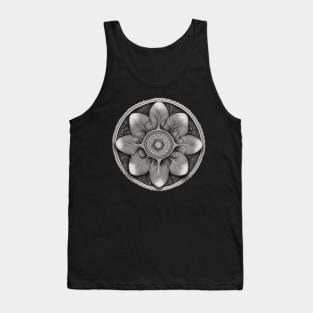 Mushroom Gills Mandala Tank Top